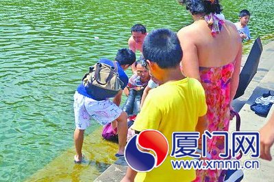 游客拍的現(xiàn)場(chǎng)照片